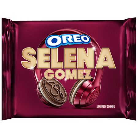 Oreo Selena Gomez Cookies, Limited Edition Chocolate & Cinnamon Creme