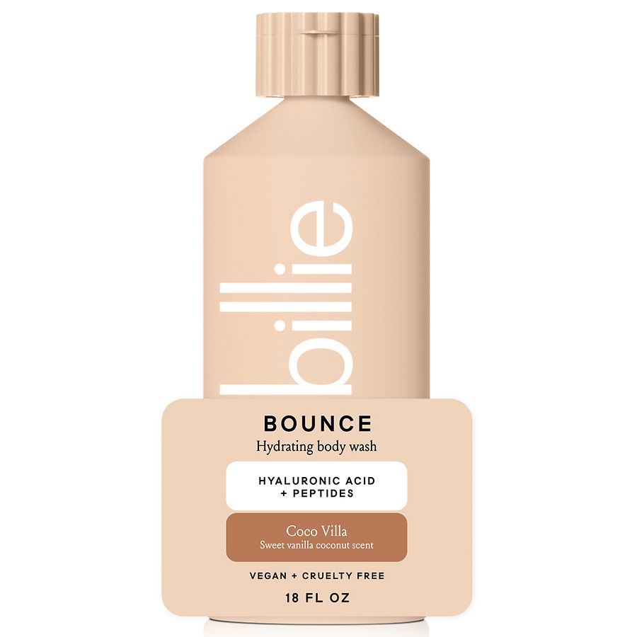 Billie Bounce Hydrating Body Wash with Hyaluronic Acid + Peptides