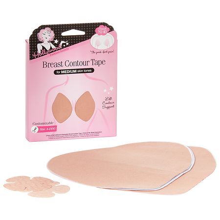 Hollywood Fashion Secrets Breast Contour Tape, Medium