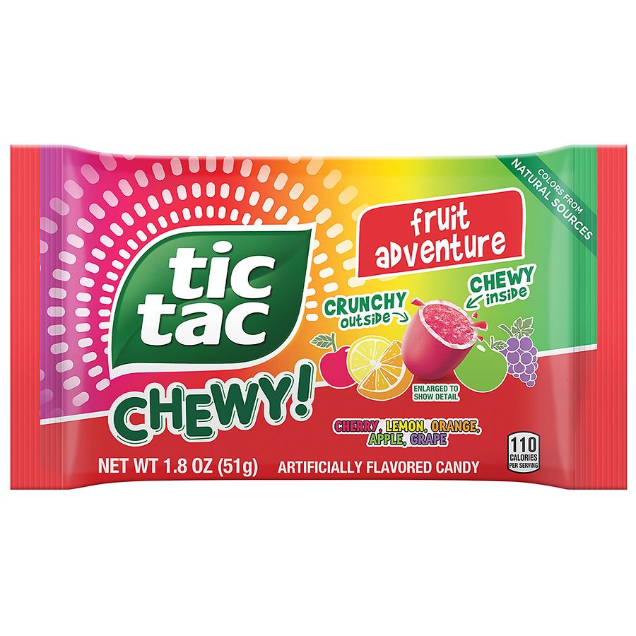 あめ Amazon.com: Tic Tac Fruit Adventure Mints, Bulk 12 Pack, On-The-Go