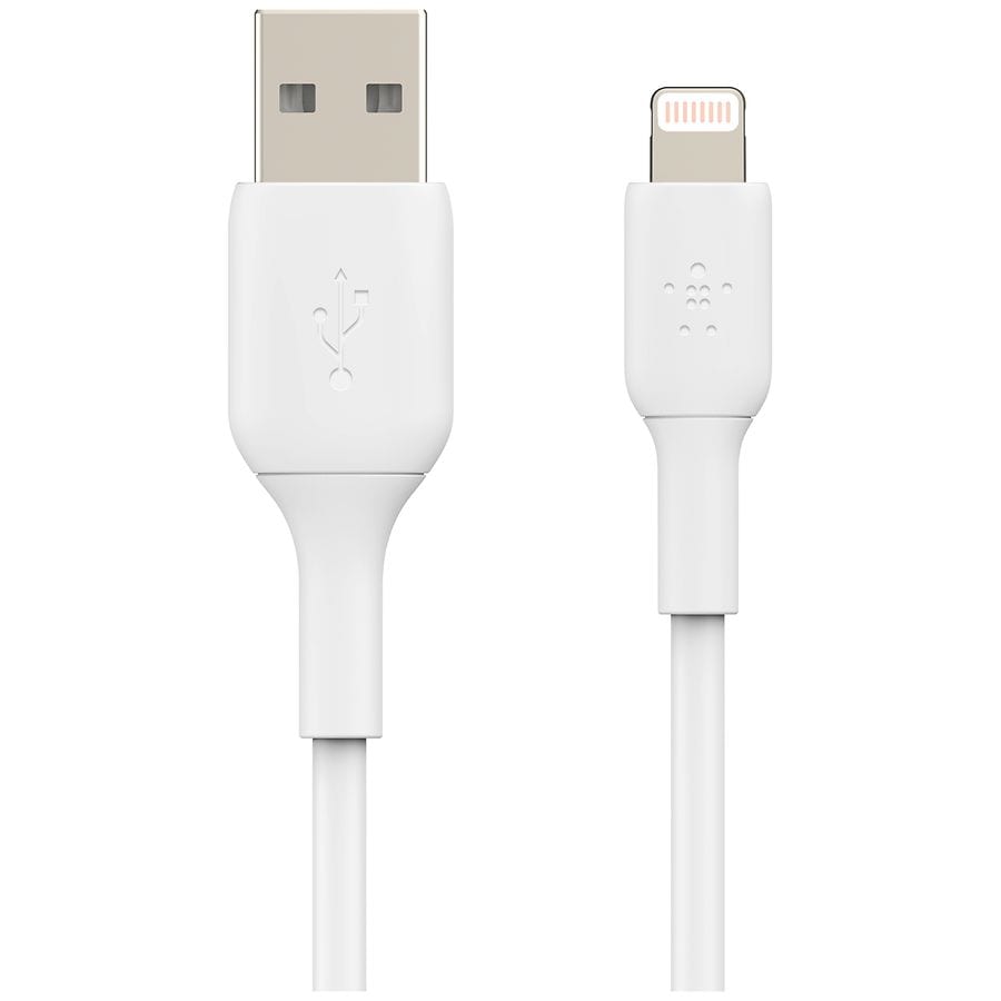 Belkin BoostCharge USB To Lightning Cable White
