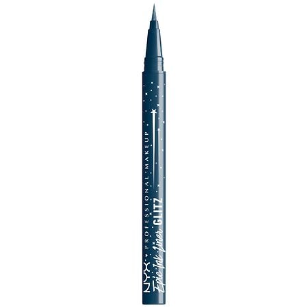 NYX Professional Makeup Epic Ink Glitz, Glitzy Metallic Liquid Eyeliner - 0.03 oz