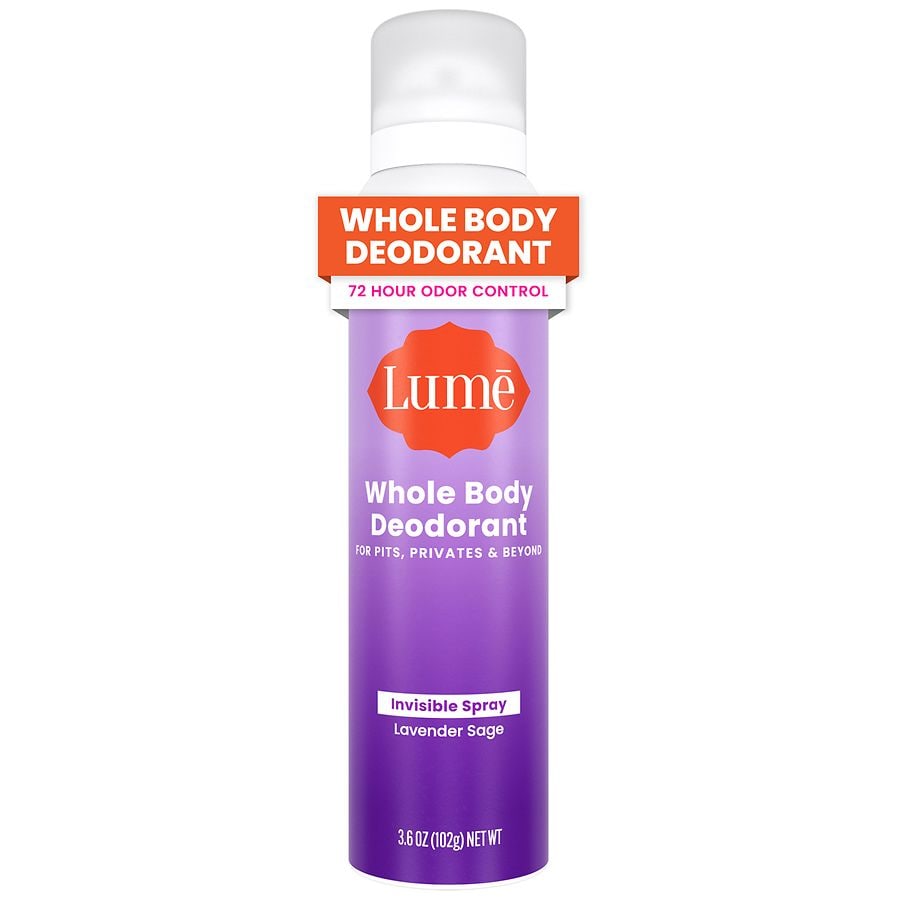 Lume Whole Body Women's Spray Deodorant Lavender Sage