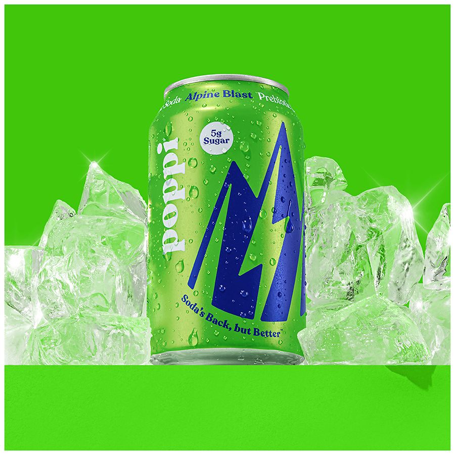 Poppi Prebiotic Soda Alpine Blast | Walgreens
