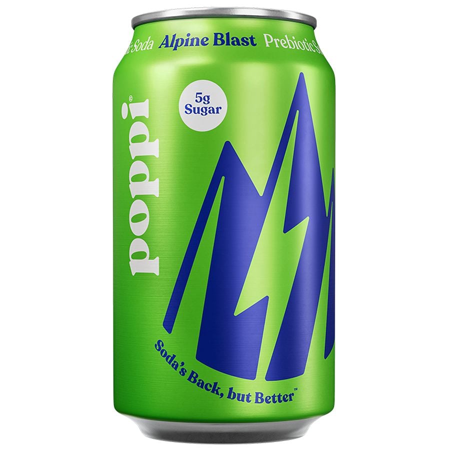 Poppi Prebiotic Soda Alpine Blast | Walgreens