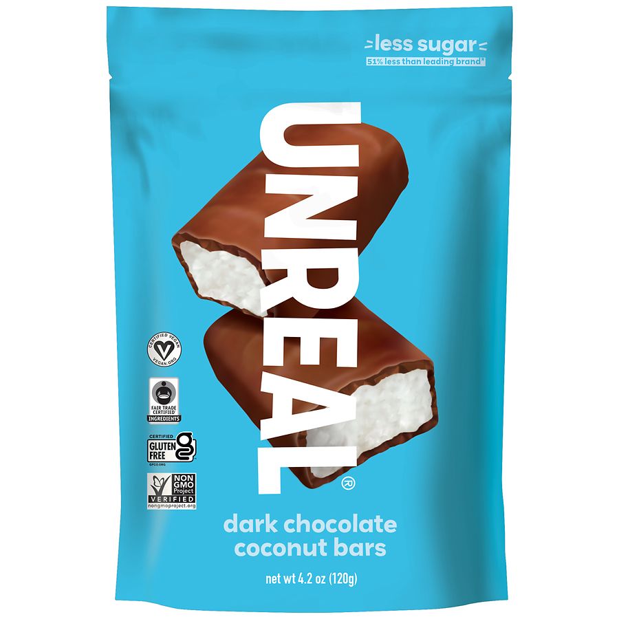 Unreal Bars Dark Chocolate Coconut