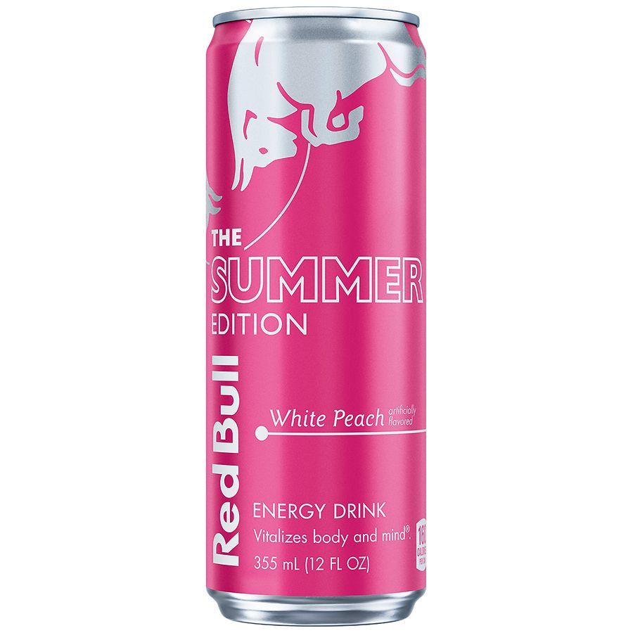 Red Bull Summer Edition Energy Drink White Peach | Walgreens