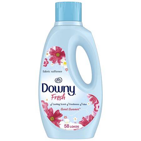 Downy Fresh, Non-Concentrated Liquid Fabric Softener Sweet Summer