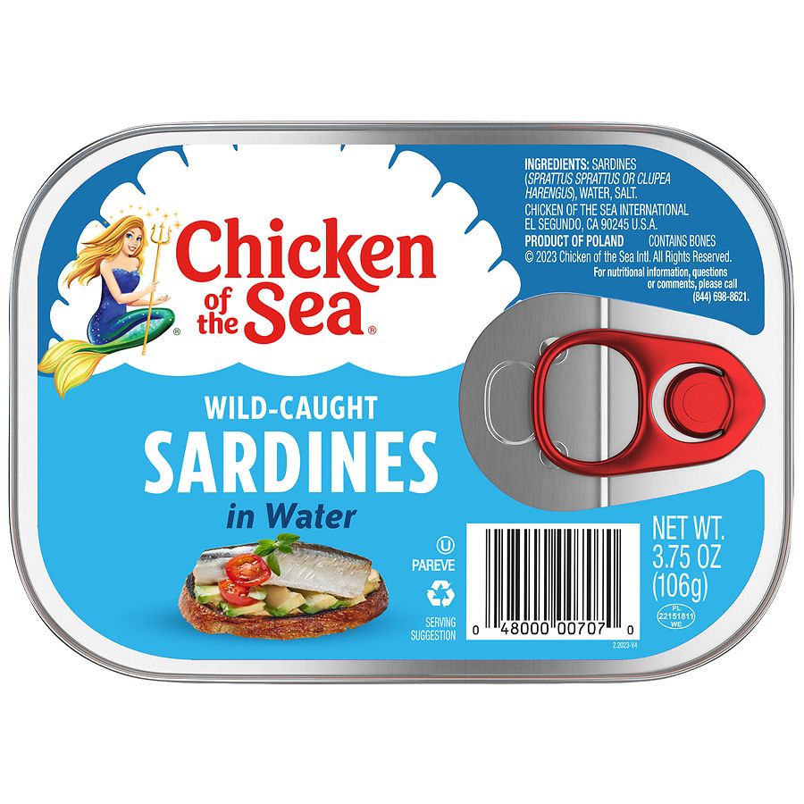 Chicken of the Sea Wild Caught Sardines in Water