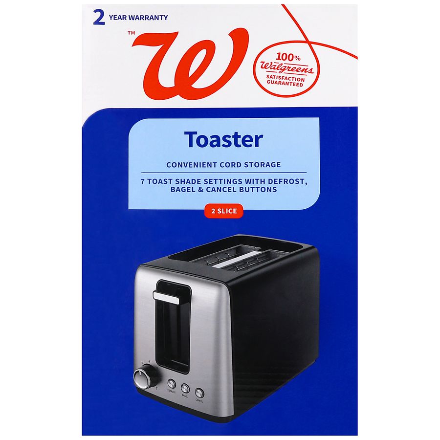 Walgreens Toaster, 2 Slice