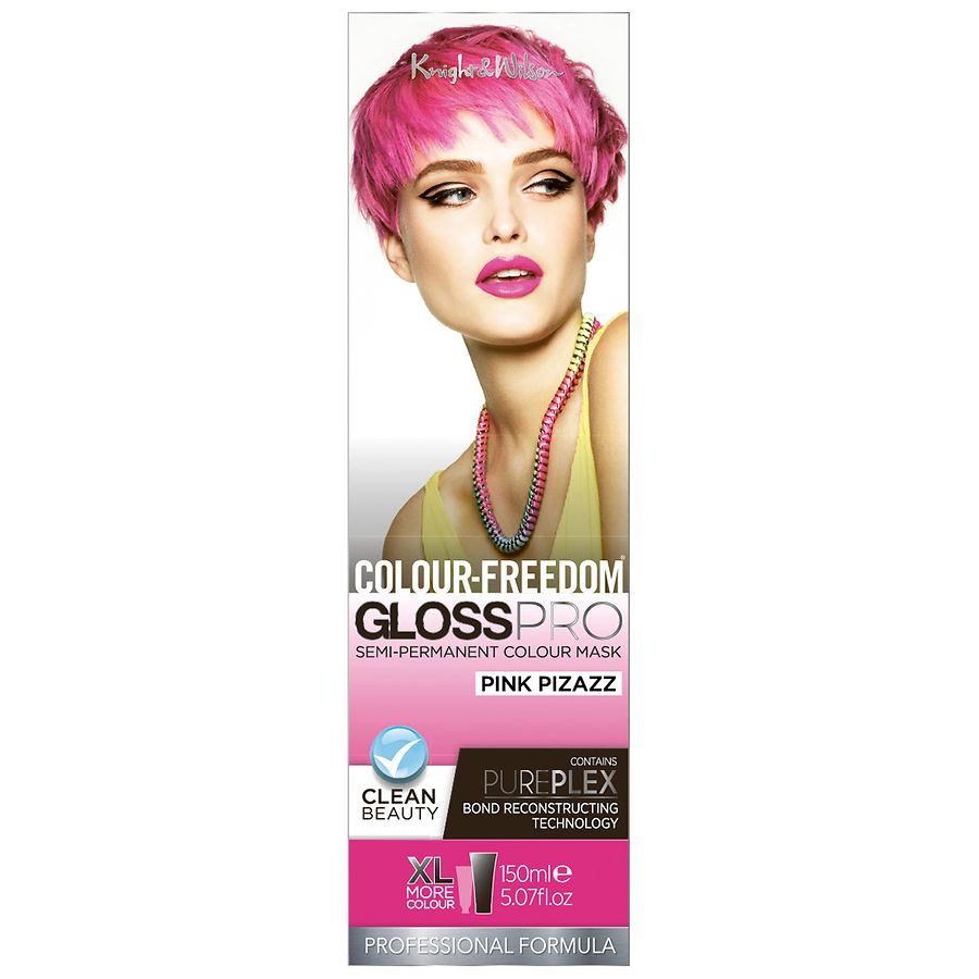 Knight & Wilson Gloss Pro Semi-Permanent Colour Mask Pink