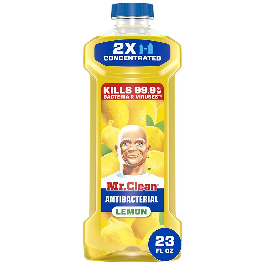 Mr. Clean All Purpose, Floor Cleaner for Mopping, Liquid Lemon