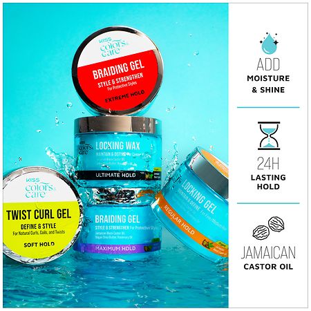 Kiss imPRESS color FX Braiding Gel Maximum Hold | Walgreens