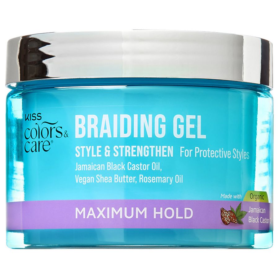 feel a vibration in pelvic area female Kiss imPRESS color FX Braiding Hair Gel, Level 7 Maximum Hold for Textured  Hair
