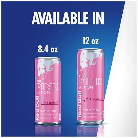 Red Bull Pink Edition Energy Drink Wild Berries