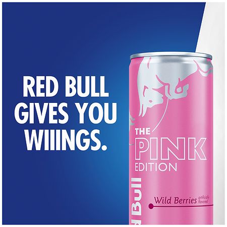 Red Bull Pink Edition Energy Drink Wild Berries