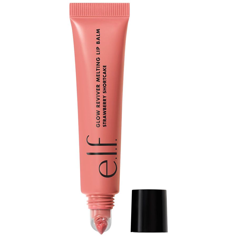 e.l.f. Glow Reviver Melting Lip Balm Strawberry Shortcake, Soft