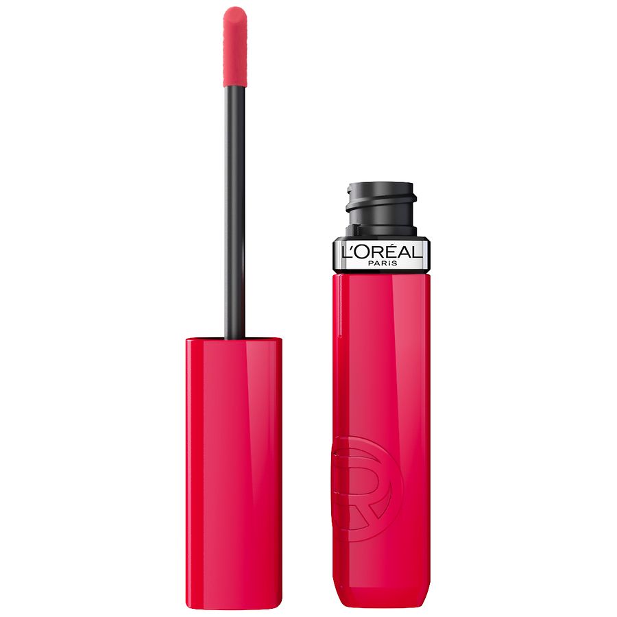 L'Oreal Paris Lacque Resistance Liquid Lipstick, 16Hr Lacquer-Like ...