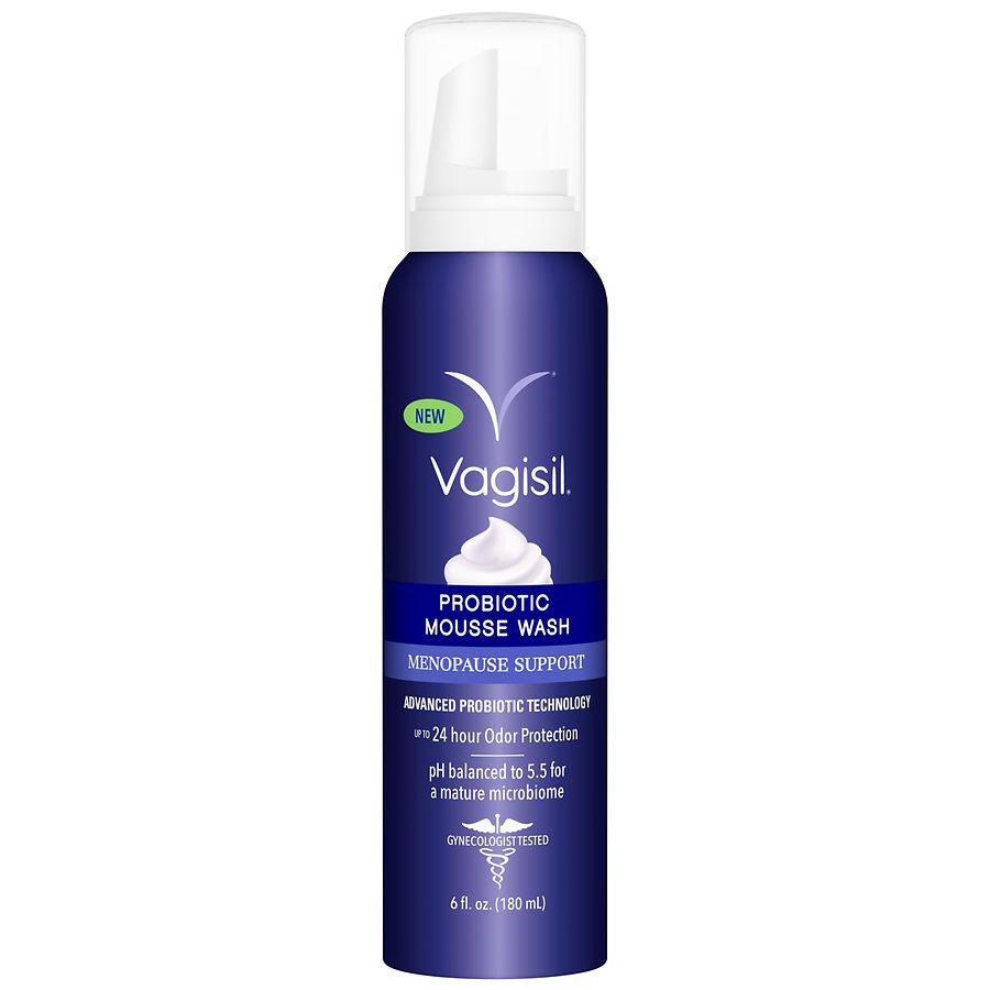 Vagisil Menopause Support Probiotic Mousse Wash | Walgreens