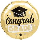 Progressive Balloons Satin Infused Cap Diploma Foil Balloon XL
