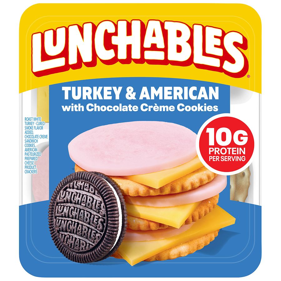Lunchables Kid Combo Meat & Cheese Turkey & American