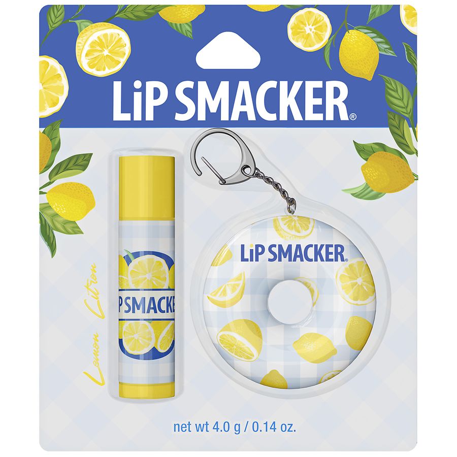 Lip Smacker Lip Balm Floaty Keychain Lemon Walgreens