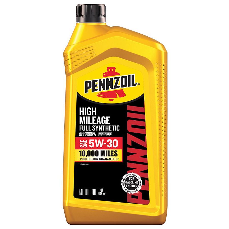 Pennzoil High Milage Full Synthetic 5W-30 Motor Oil | Walgreens