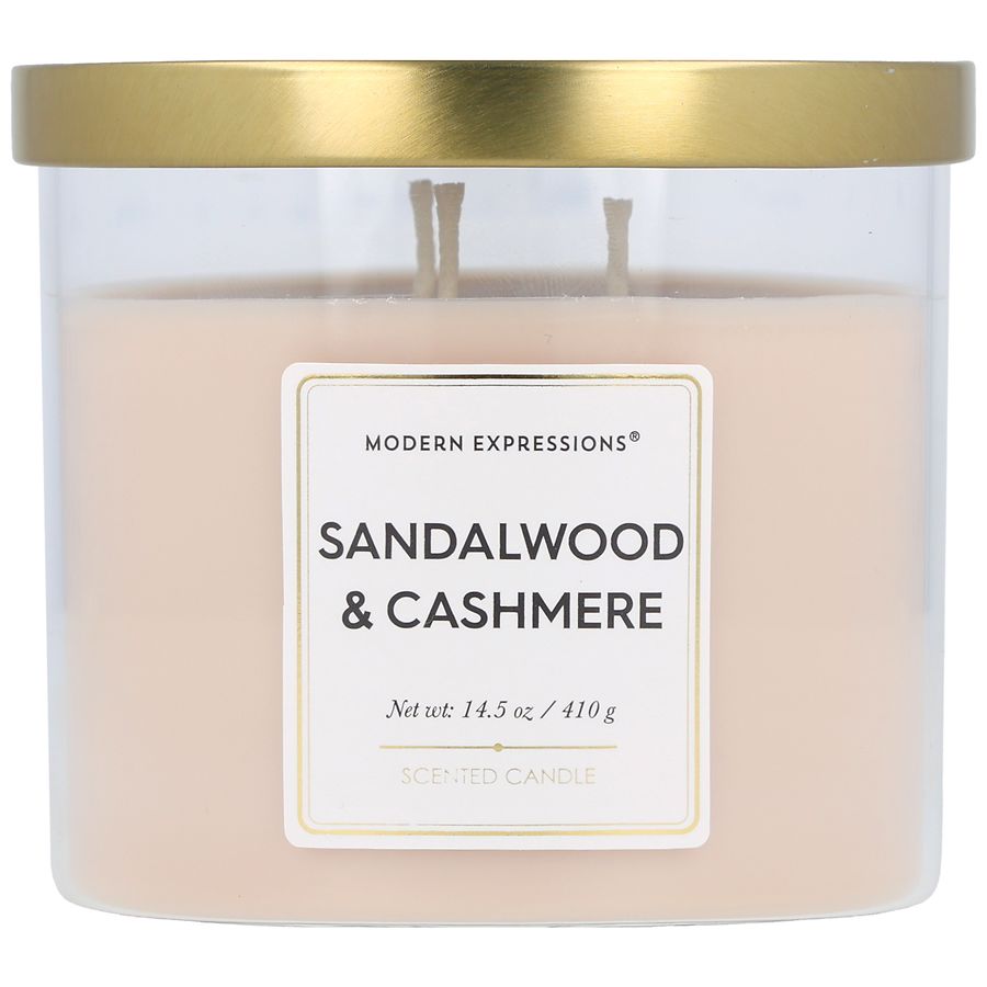 Modern Expressions Scented Candle Sandalwood & Cashmere