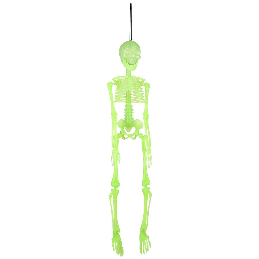 Festive Voice Glow In The Dark Skeleton 18 in