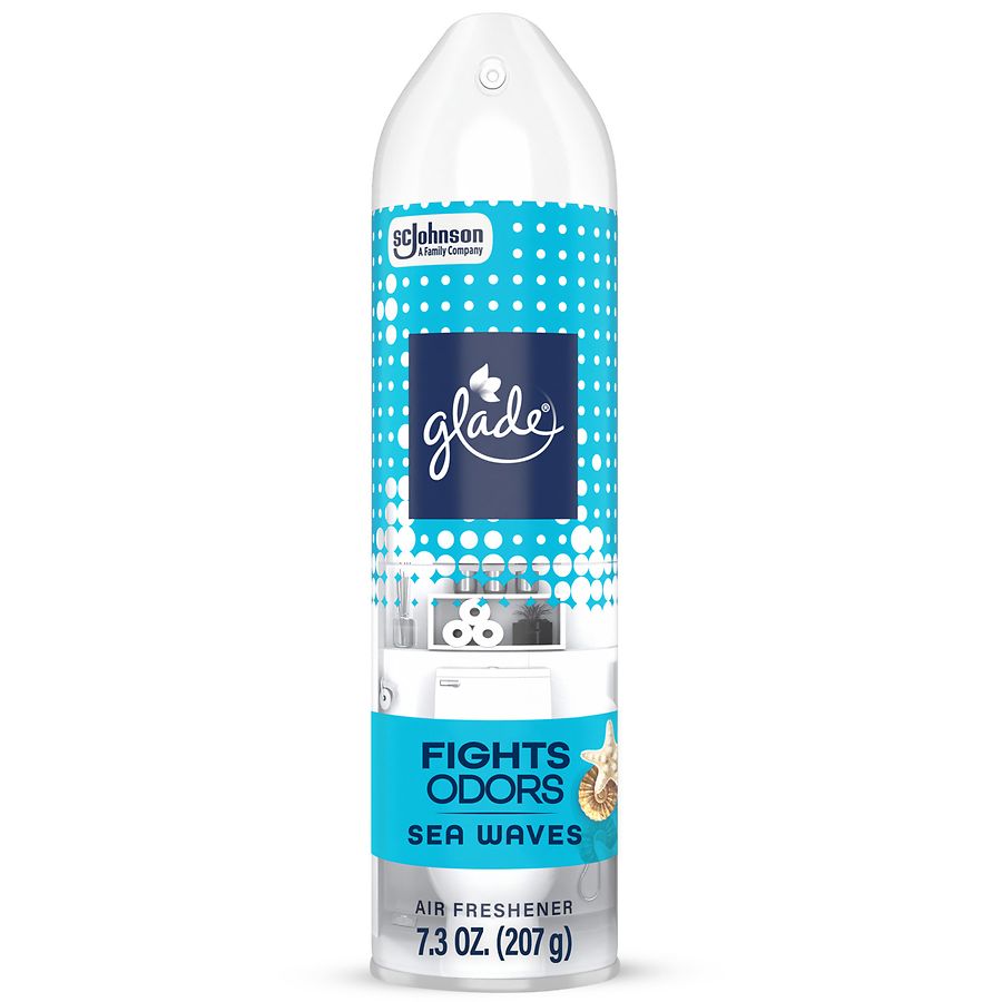 Glade Odor Fighting Air Freshener Spray Sea Waves