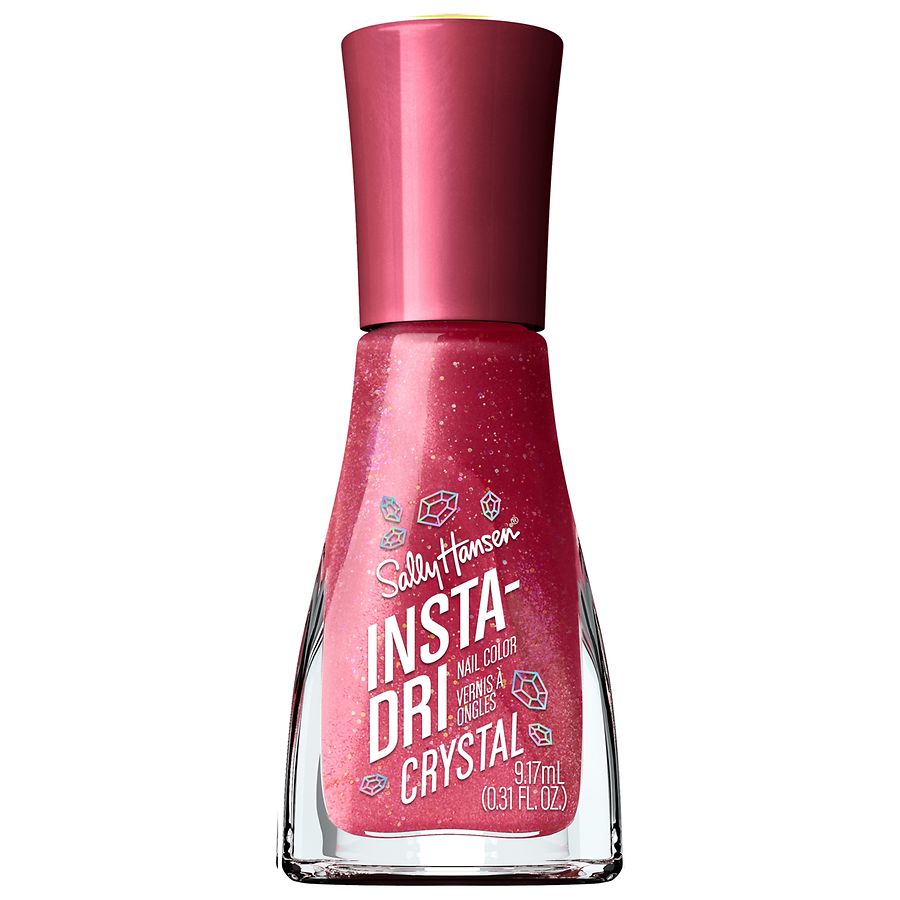 Sally Hansen Insta-Dri Crystal Nail Color, Ruby Reflection | Walgreens