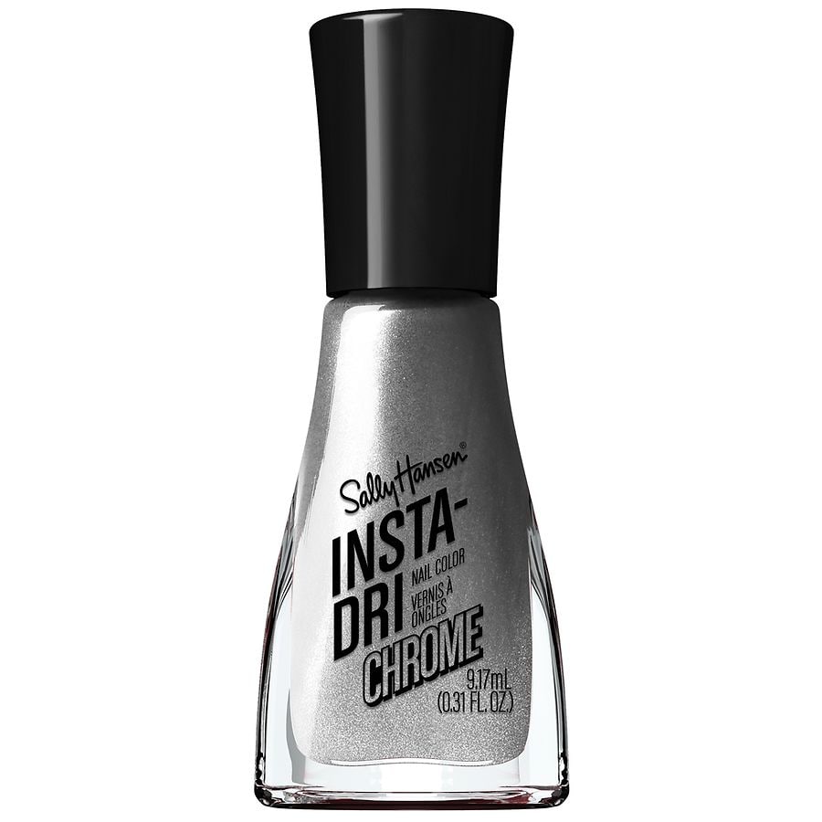 Sally Hansen Insta-Dri Chrome Nail Polish, Steel the Show | Walgreens