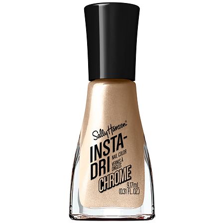 Sally Hansen Insta-Dri Chrome Nail Polish Lustrous Gold