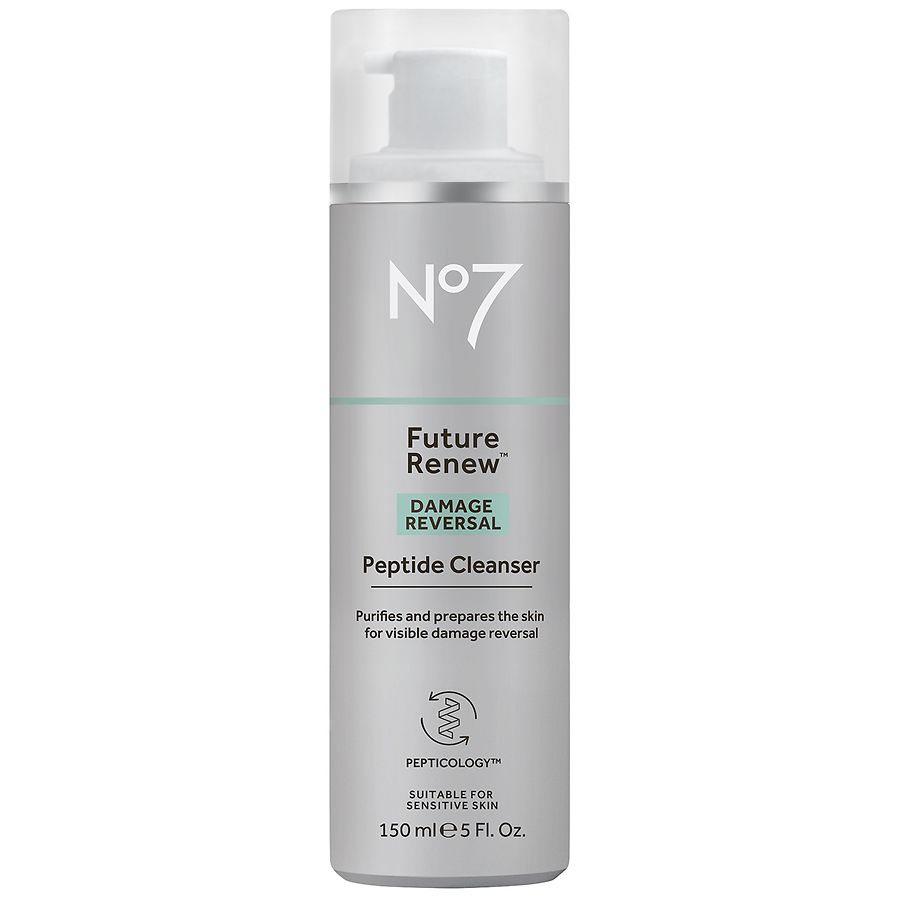 No7 Damage Reversal Peptide Cleanser Fragrance Free | Walgreens