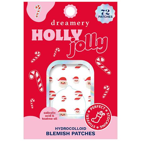 Dreamery Holly Jolly Hydrocolloid Blemish Patches