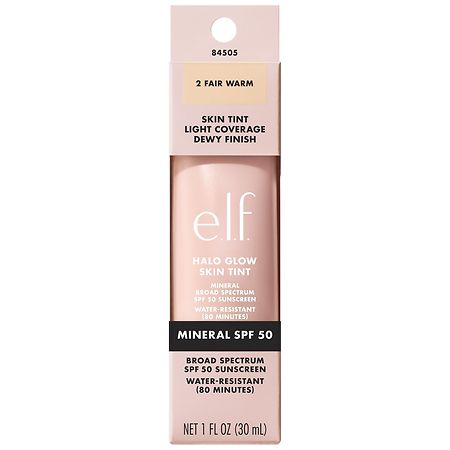 elf Halo Glow Skin Tint SPF 50  10 fl oz