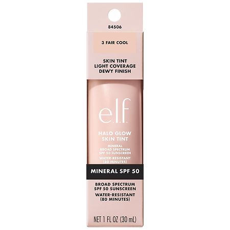 elf Halo Glow Skin Tint SPF 50  10 fl oz