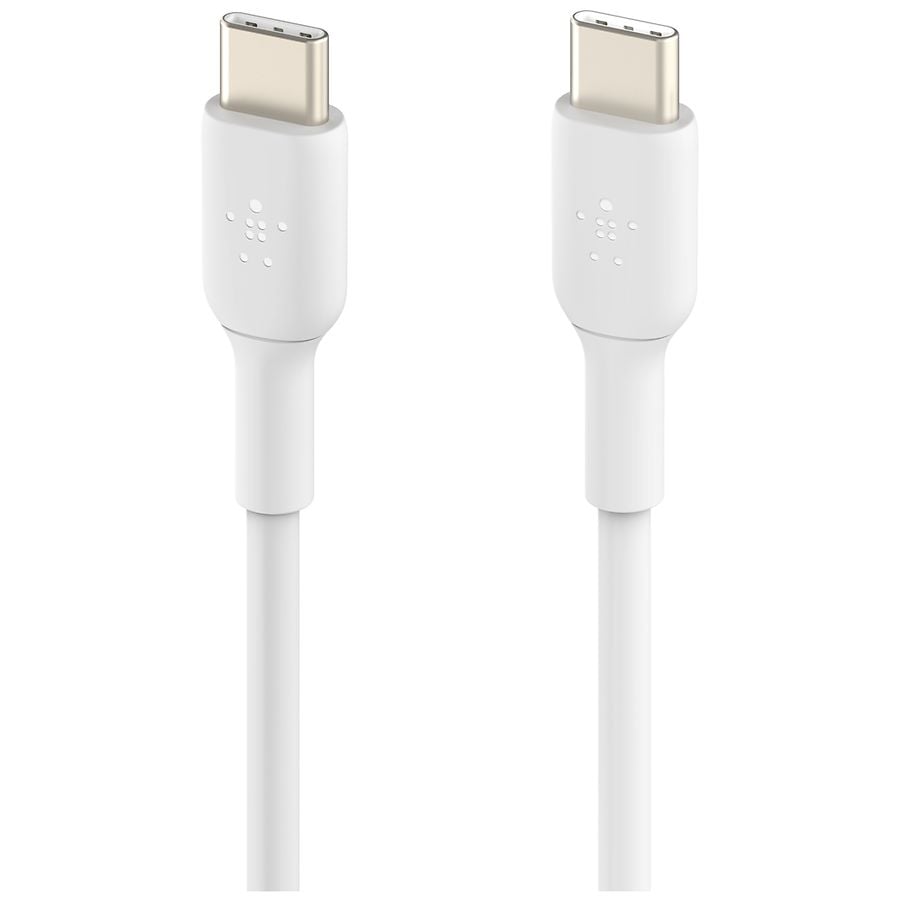 Belkin BoostCharge USB-C to USB-C Cable 6.6 Ft White