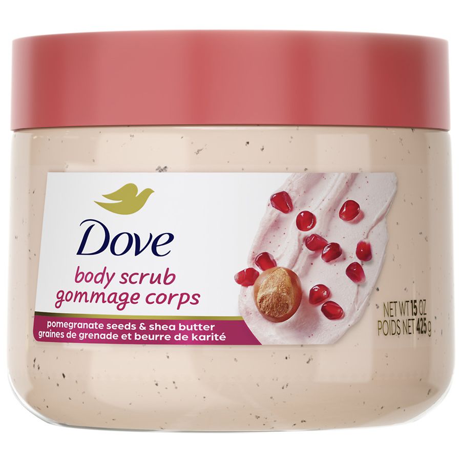 Dove Body Scrub Pomegranate & Shea Butter