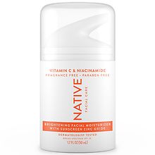 Native Brightening Facial Moisturizer with Sunscreen SPF 30