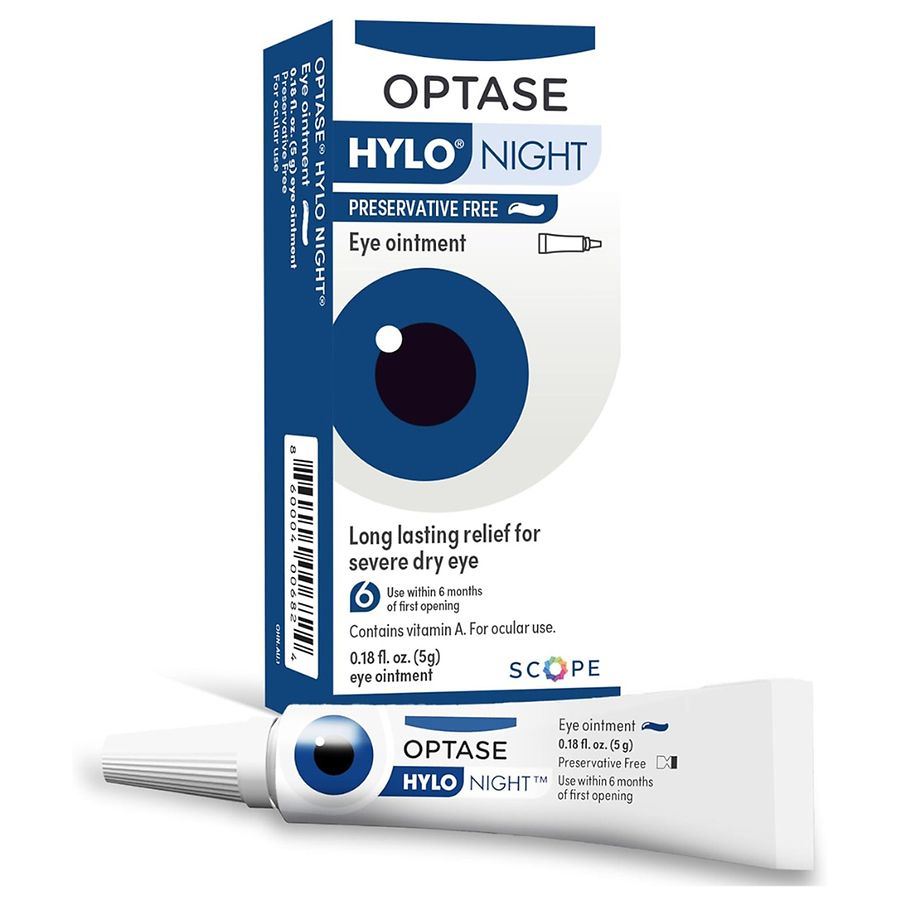 Optase Hylo Night Eye Ointment