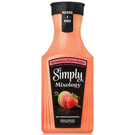 Simply Mixology Juice Bottle Strawberry Guava Mojito