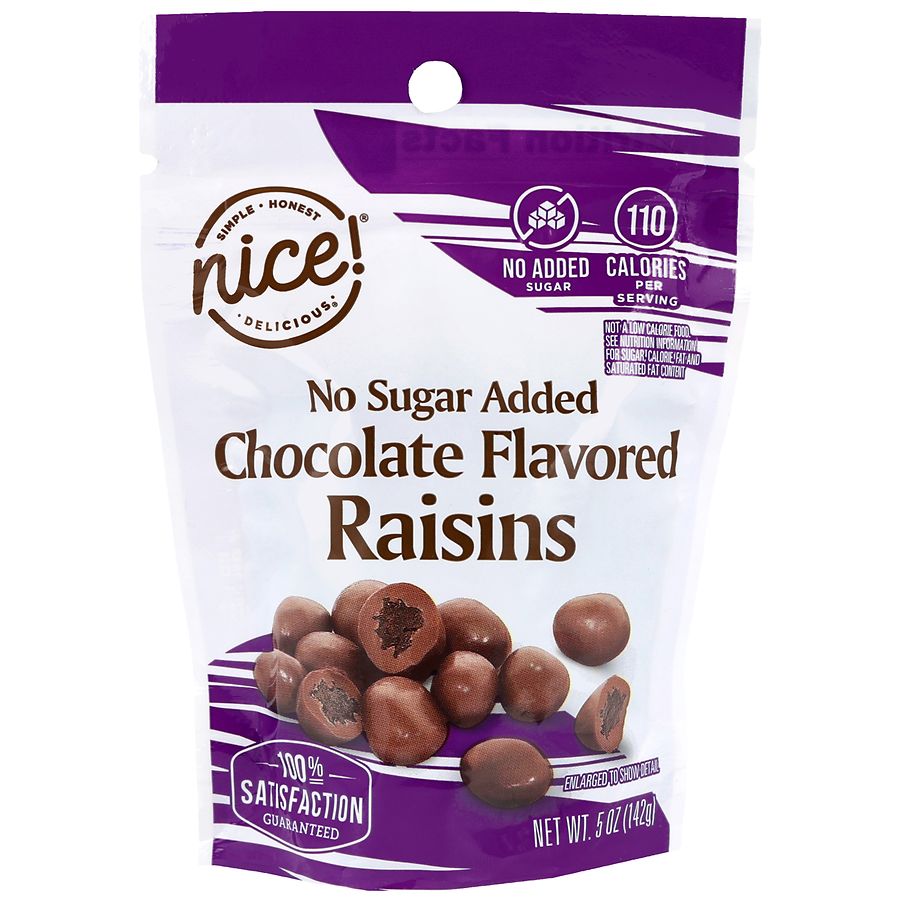 Nice! Chocolate Flavored Raisins | Walgreens