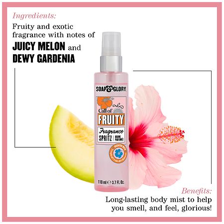 Soap Glory Call Of Fruity Fragrance Spritz Tropical Fruits