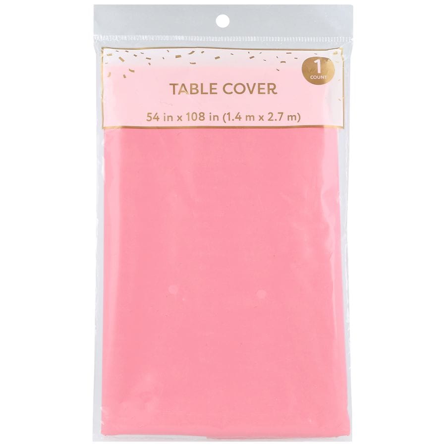Festive Voice Table Cover Pink