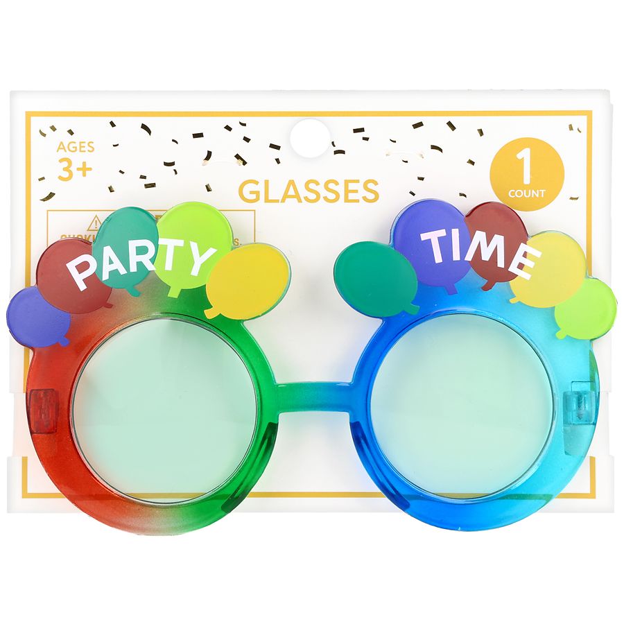 Festive Voice Party Time Glasses