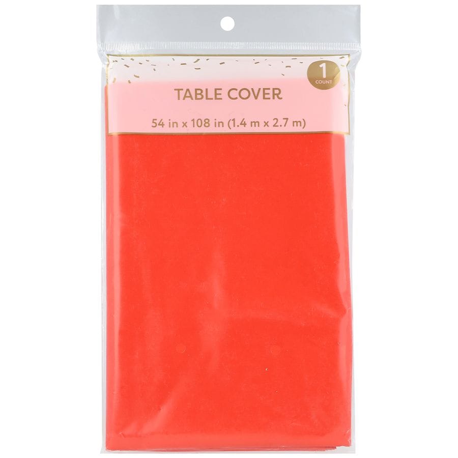 Festive Voice Table Cover Red