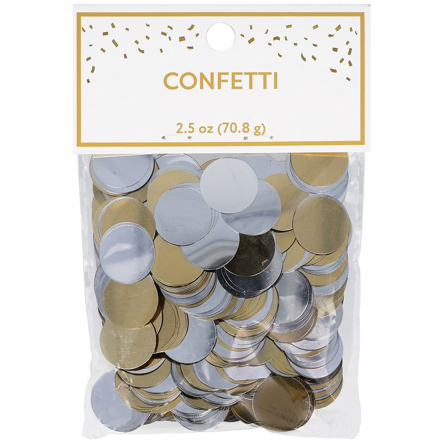 Festive Voice Confetti Metallic