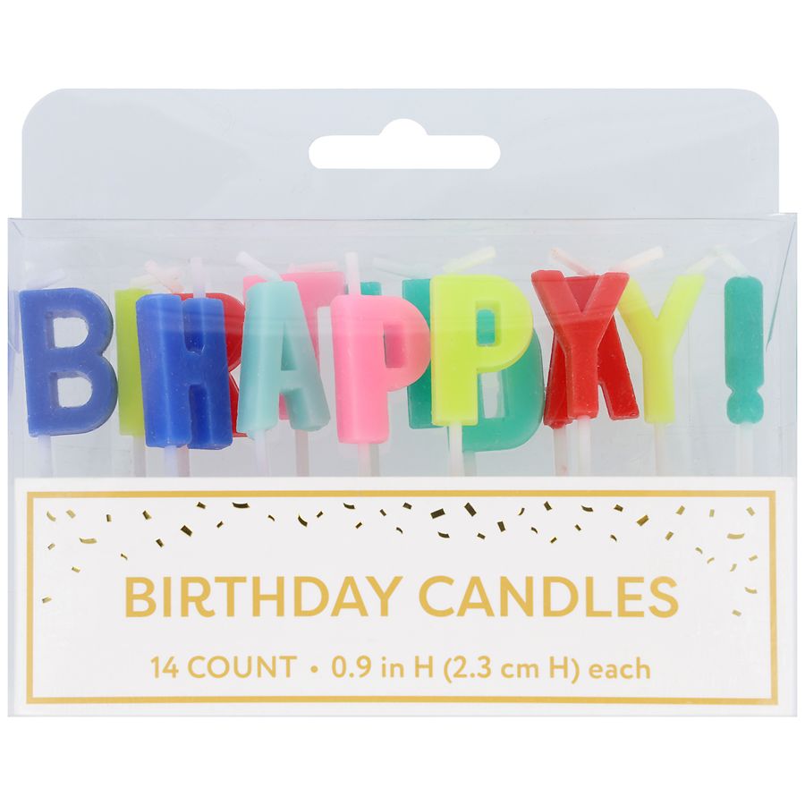 Festive Voice Birthday Candles Bright