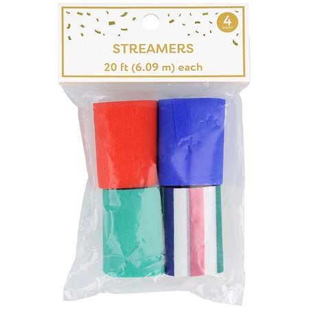 Festive Voice Streamers Bright